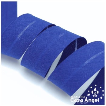 CINTA BIÉS ALGODÓN TONOS AZULES 30mm