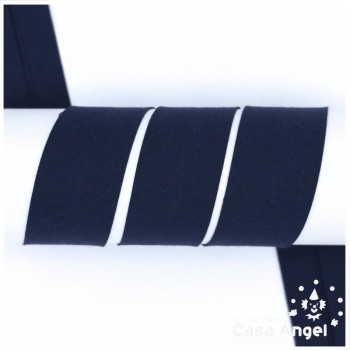 CINTA BIÉS ALGODÓN TONOS AZULES 30mm