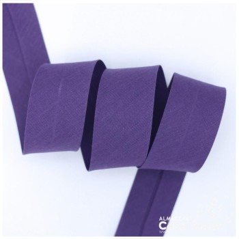 CINTA BIÉS ALGODÓN TONOS ROSAS Y MORADOS 30mm