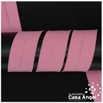 CINTA BIÉS ALGODÓN TONOS ROSAS Y MORADOS 30mm