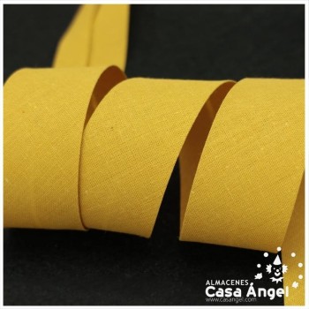 CINTA BIÉS ALGODÓN EN TONOS AMARILLOS 30mm