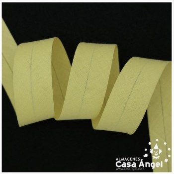 CINTA BIÉS ALGODÓN EN TONOS AMARILLOS 30mm