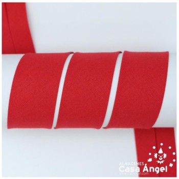 CINTA BIÉS ALGODÓN TONOS ROJOS 30mm
