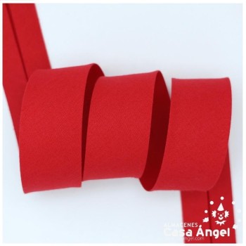CINTA BIÉS ALGODÓN TONOS ROJOS 30mm