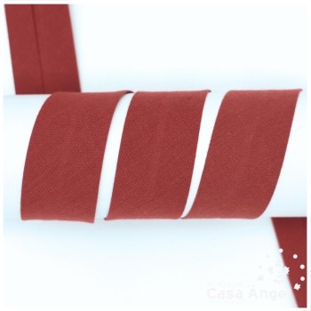 CINTA BIÉS ALGODÓN TONOS ROJOS 30mm