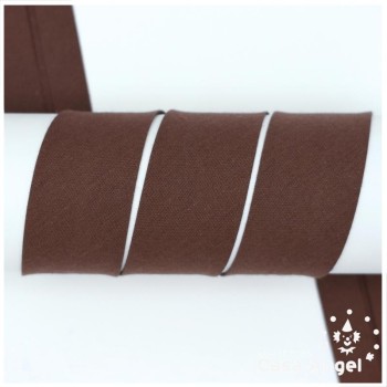 CINTA BIÉS ALGODÓN TONOS MARRÓN 30mm