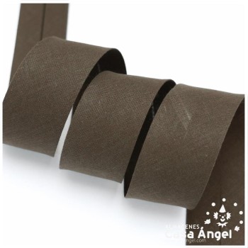 CINTA BIÉS ALGODÓN TONOS MARRÓN 30mm