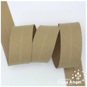 CINTA BIÉS ALGODÓN TONOS MARRÓN 30mm