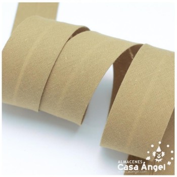 CINTA BIÉS ALGODÓN TONOS MARRÓN 30mm