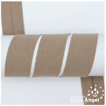 CINTA BIÉS ALGODÓN TONOS MARRÓN 30mm