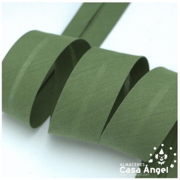 CINTA BIÉS ALGODÓN EN TONOS VERDES 30mm