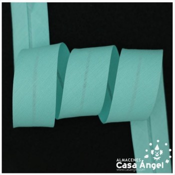 CINTA BIÉS ALGODÓN EN TONOS VERDES 30mm
