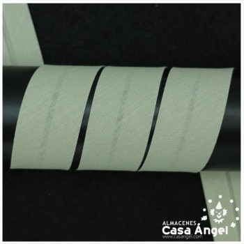 CINTA BIÉS ALGODÓN EN TONOS VERDES 30mm
