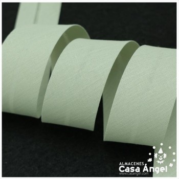 CINTA BIÉS ALGODÓN EN TONOS VERDES 30mm