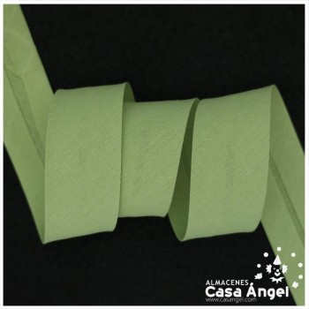 CINTA BIÉS ALGODÓN EN TONOS VERDES 30mm