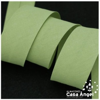 CINTA BIÉS ALGODÓN EN TONOS VERDES 30mm