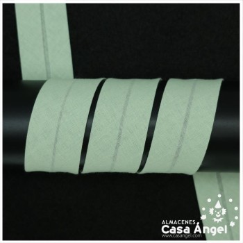 CINTA BIÉS ALGODÓN EN TONOS VERDES 30mm