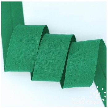CINTA BIÉS ALGODÓN EN TONOS VERDES 30mm