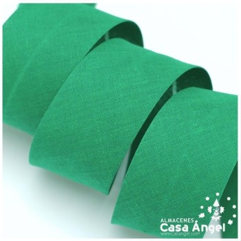 CINTA BIÉS ALGODÓN EN TONOS VERDES 30mm