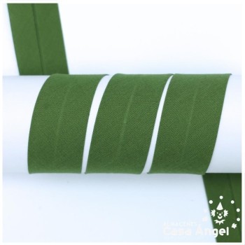 CINTA BIÉS ALGODÓN EN TONOS VERDES 30mm