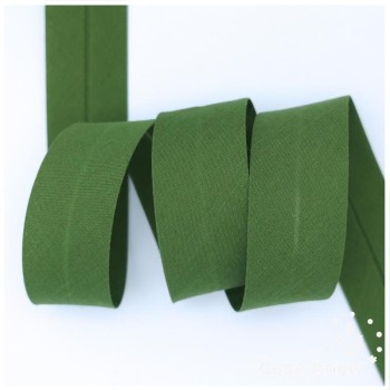 CINTA BIÉS ALGODÓN EN TONOS VERDES 30mm