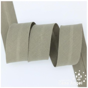 CINTA BIÉS ALGODÓN TONOS GRISES 30mm