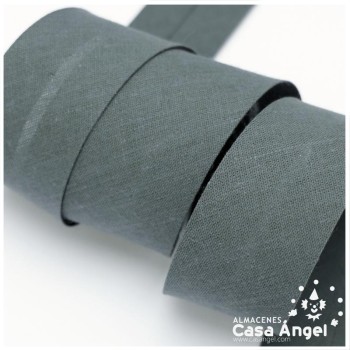 CINTA BIÉS ALGODÓN TONOS GRISES 30mm