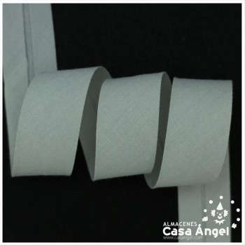 CINTA BIÉS ALGODÓN TONOS GRISES 30mm