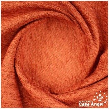 CHENILLA LISA NARANJA SERIE YUKI 280cm