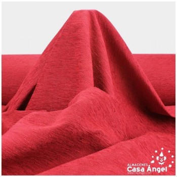 CHENILLA LISA ROJO SERIE YUKI 280cm