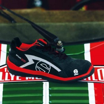 ZAPATILLAS DE SEGURIDAD SPARCO NITRO NEGRO Y VERDE