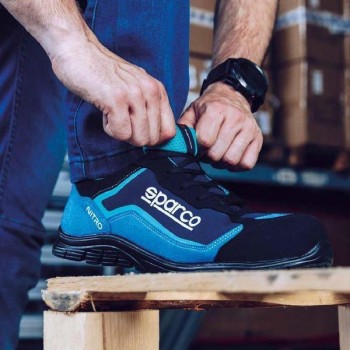 ZAPATILLAS DE SEGURIDAD SPARCO NITRO AZUL