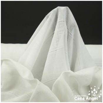 VISILLO COLOR BLANCO CON VAINICA SERIE FLAMNATUR 280cm