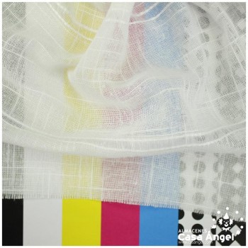 VISILLO COLOR BLANCO CON VAINICA SERIE FLAMNATUR 280cm