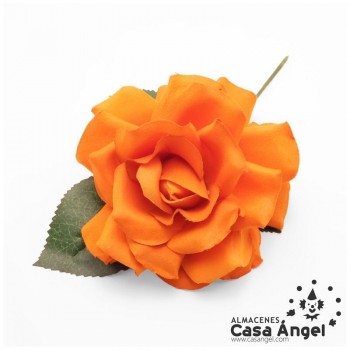 ROSA FLAMENCA ARTIFICAL MODELO SALY 11cm