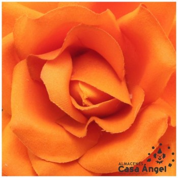 ROSA FLAMENCA ARTIFICAL MODELO SALY 11cm