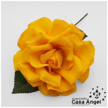 ROSA FLAMENCA ARTIFICAL MODELO SALY 11cm