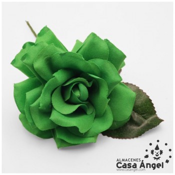 ROSA FLAMENCA ARTIFICAL MODELO SALY 11cm