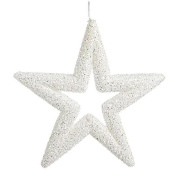 COLGANTE ANGELICA STELLA BLANCA 35cm