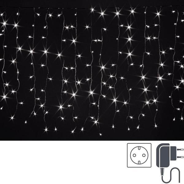 CORTINA LUCES DE NAVIDAD 400 LED BLANCAS 2x2m