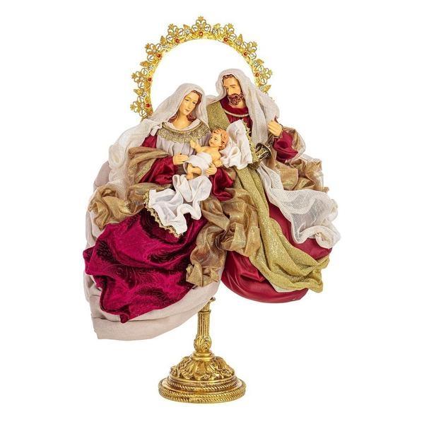 FIGURA DE SAGRADA FAMILIA CORONADA 53cm