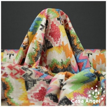 LONETA ESTAMPADA MULTICOLOR ARIZONA 280cm