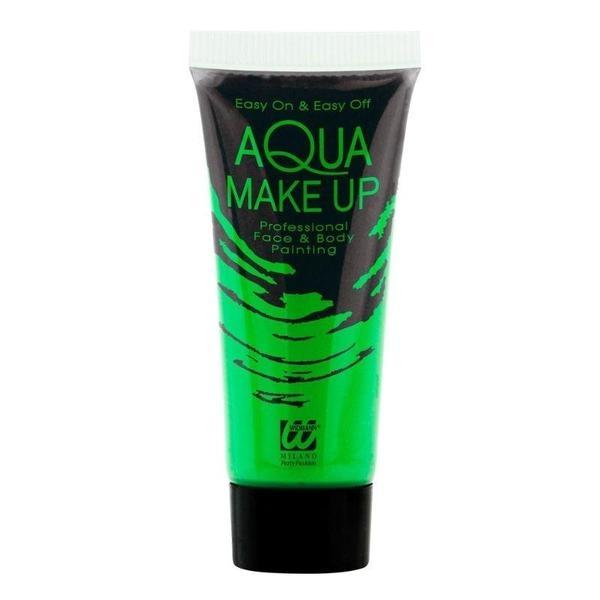 MAQUILLAJE AL AGUA NEON VERDE 30ml