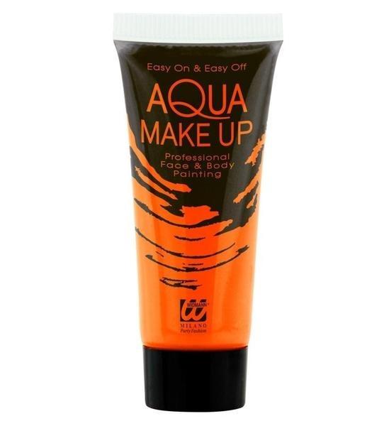 MAQUILLAJE AL AGUA NEON NARANJA 30ml