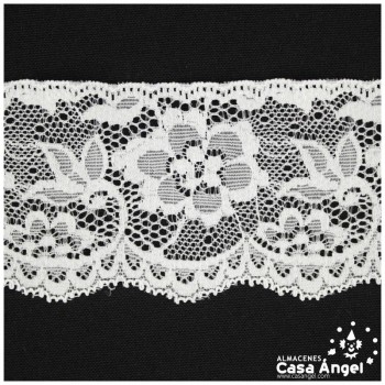 PUNTILLA BLANCA LITÚRGICA BOLILLO MECÁNICO 14cm