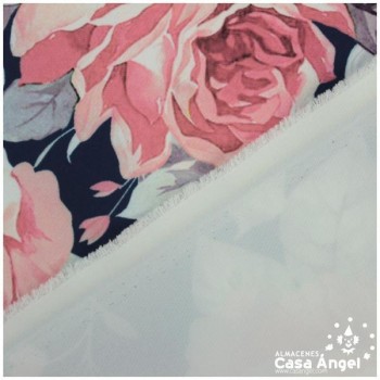 NEOPRENO ELÁSTICO ESTAMPADO FLORES SERIE LASTIC 150cm