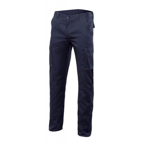 PANTALÓN MULTIBOLSILLOS STRETCH AZUL MARINO VELILLA