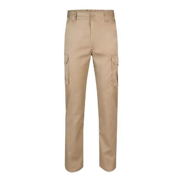 PANTALÓN MULTIBOLSILLOS STRETCH BEIGE ARENA VELILLA