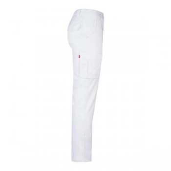 PANTALÓN MULTIBOLSILLOS STRETCH BLANCO VELILLA
