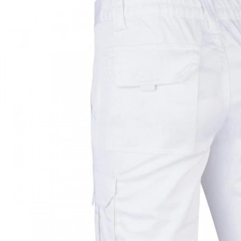 PANTALÓN MULTIBOLSILLOS STRETCH BLANCO VELILLA